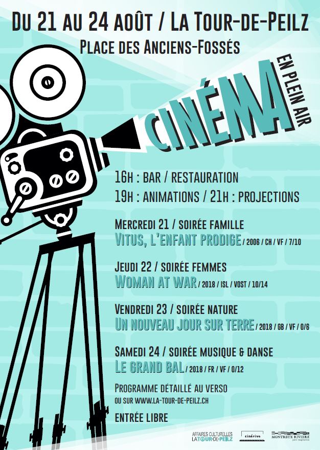 Les Boélands sont invités à découvrir des films en plein air